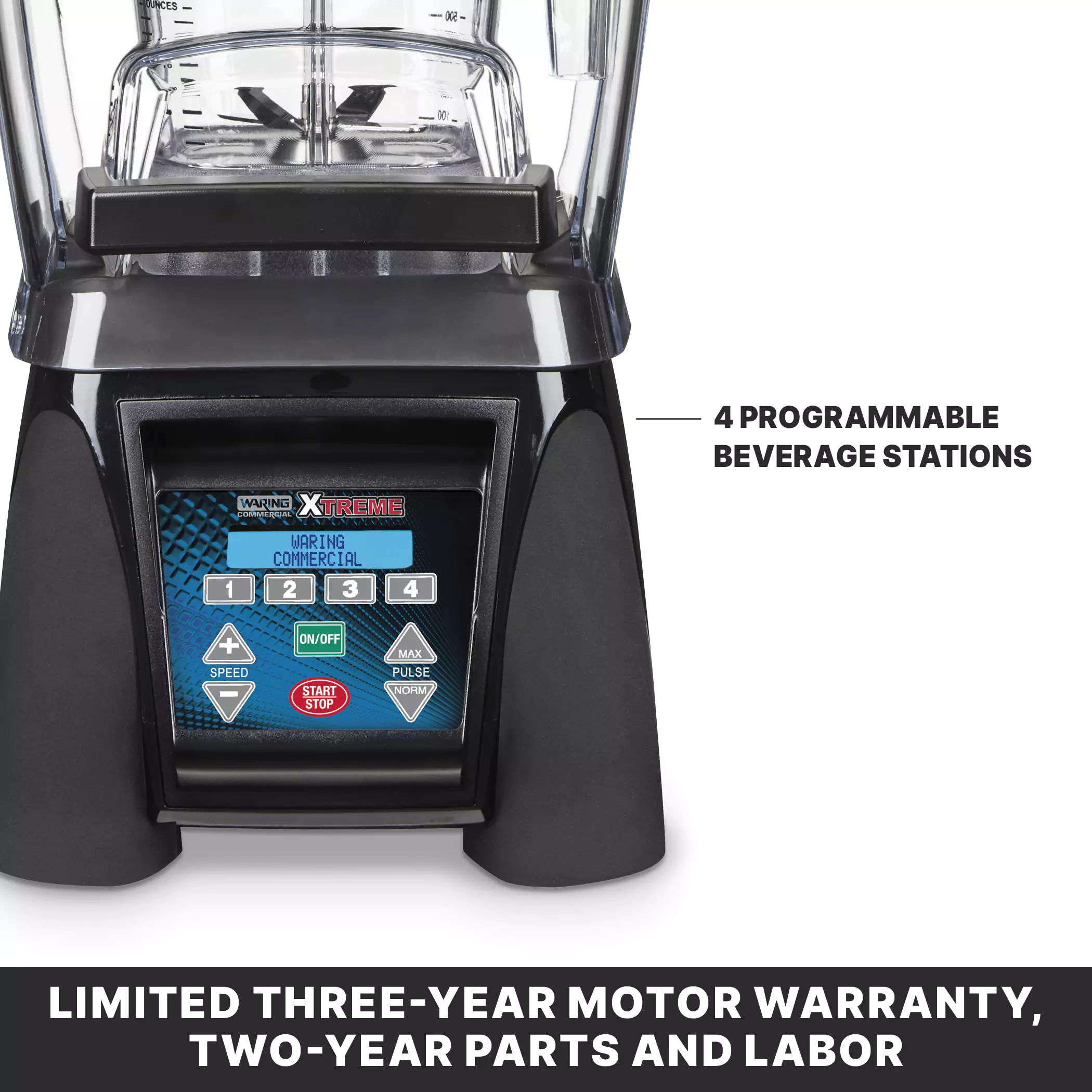 Xtreme Programmable Blender with 48 oz. Copolyester Container and Sound Enclosure